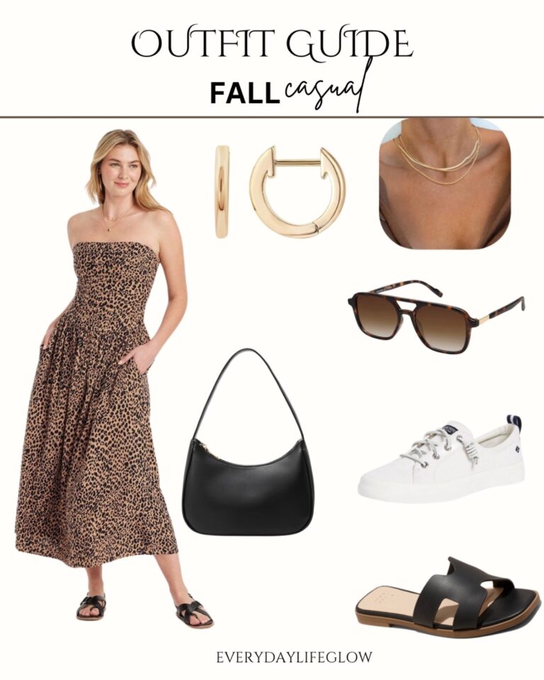 The Perfect Casual Fall Look – Leopard Prints and Accessories